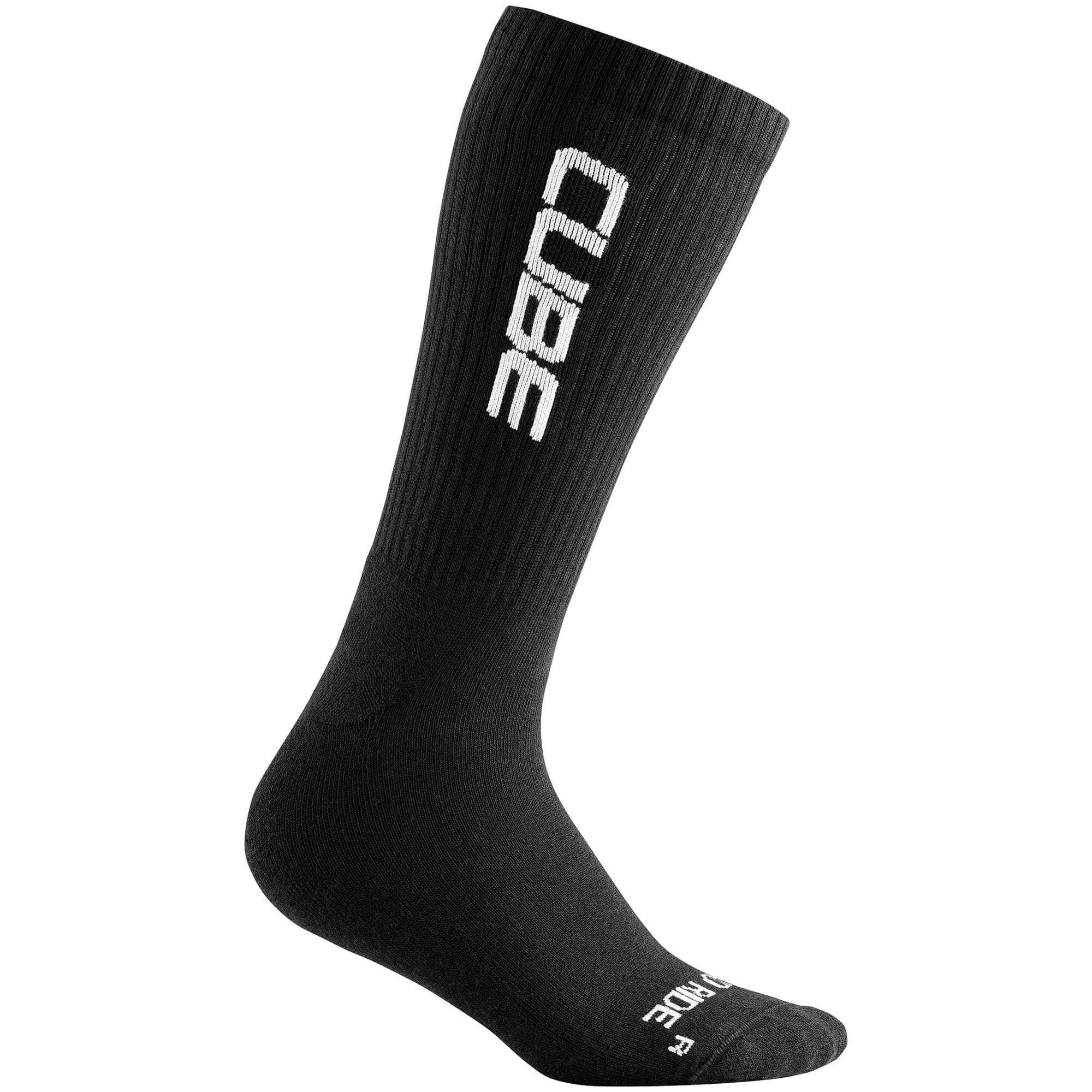 CUBE Socke After Race High Cut Logo 2023