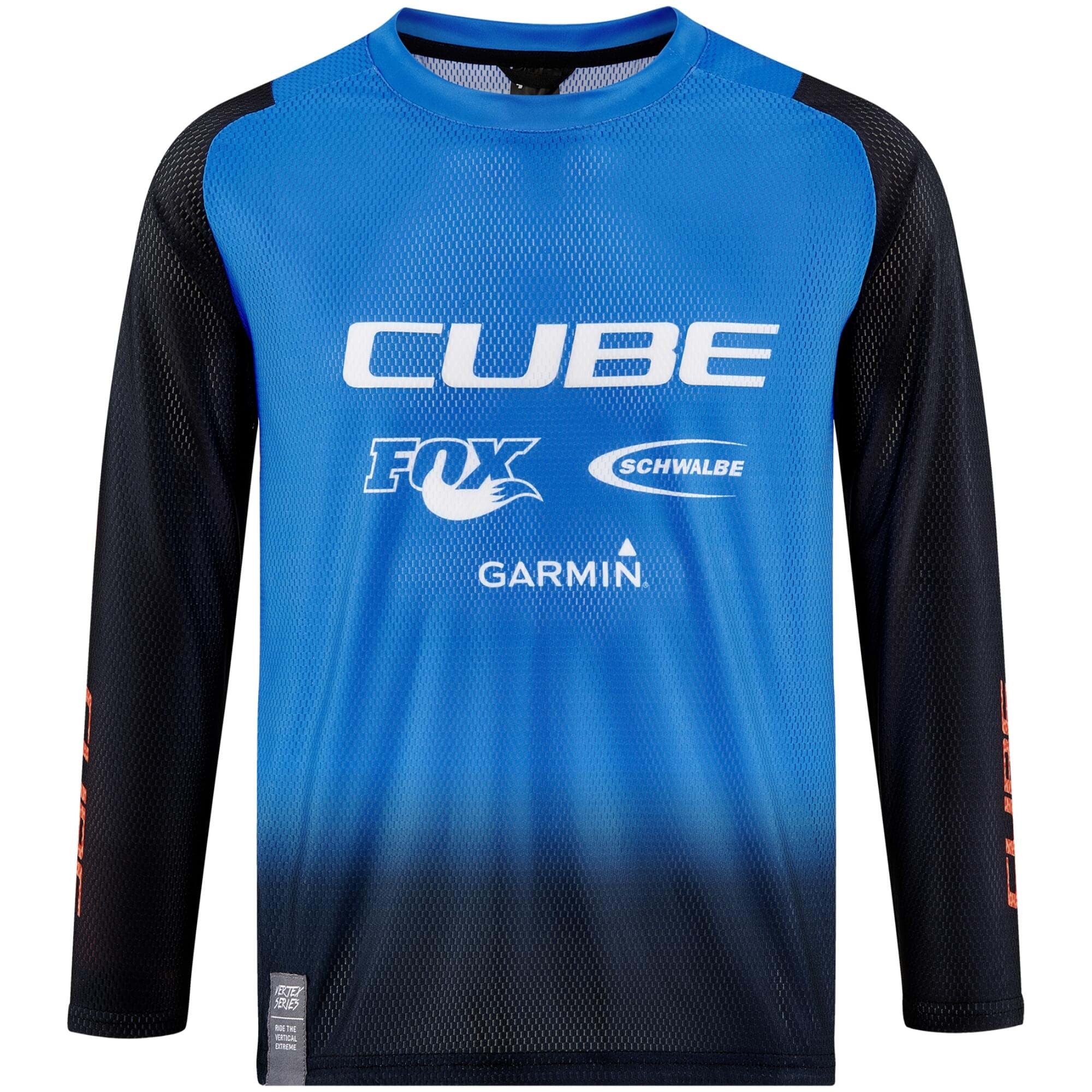 CUBE VERTEX Trikot ROOKIE X Actionteam langarm 2023
