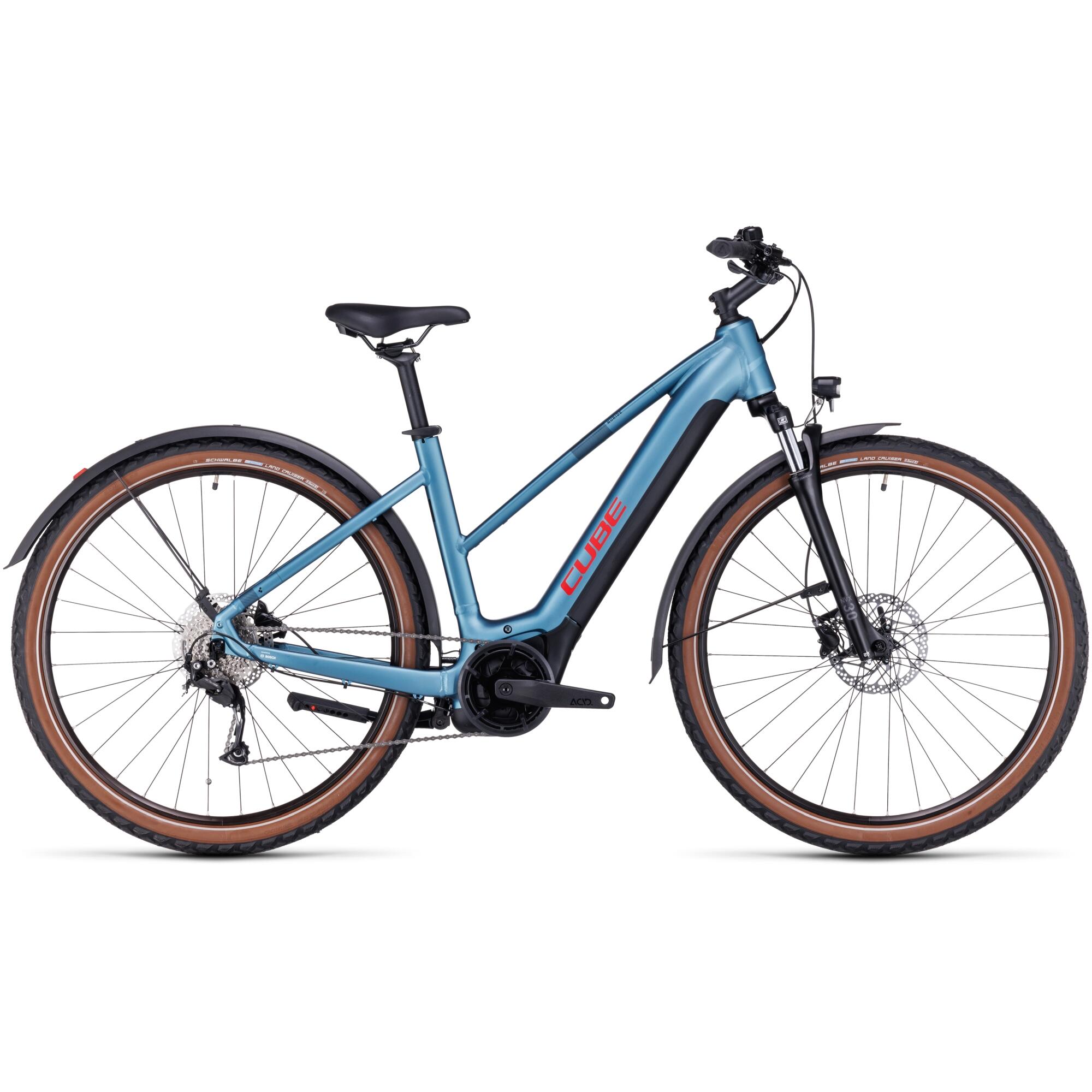 CUBE Nuride Hybrid Performance 625 Allroad blue Trapeze 2024