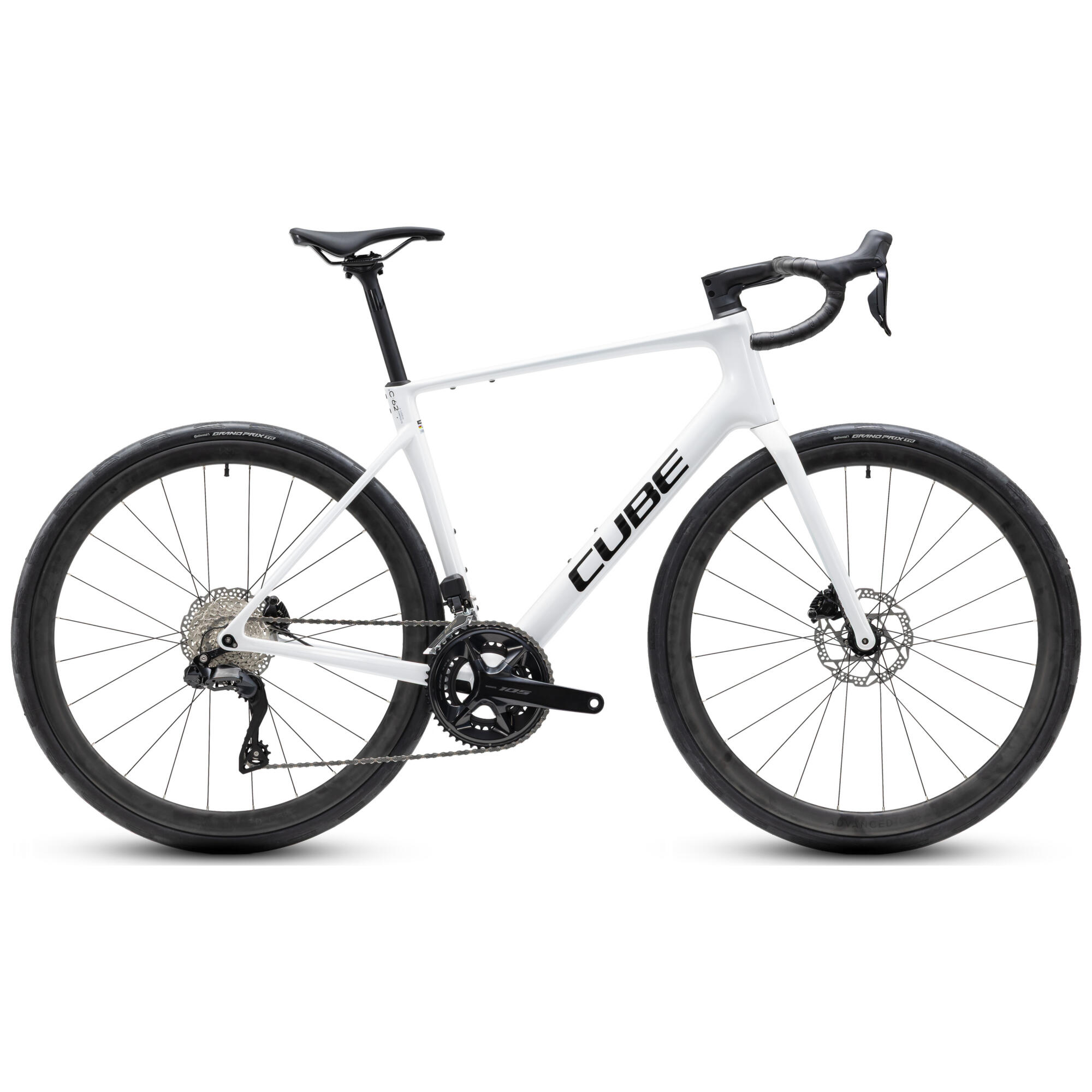 Attain C:62 SLX metallicwhite'n'black