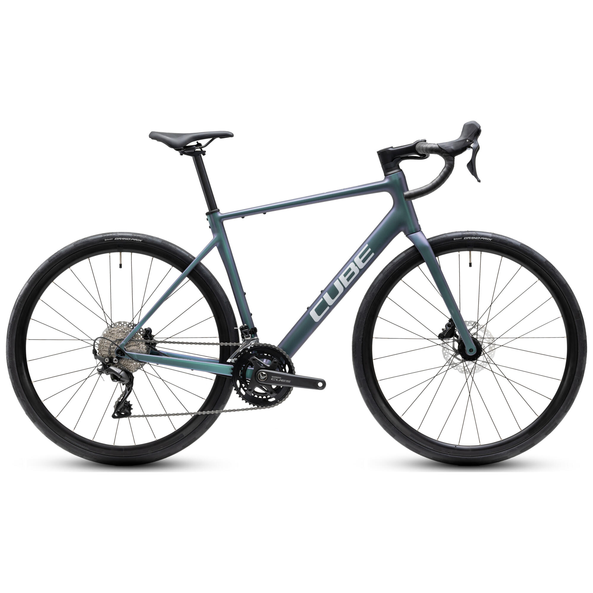 Attain Race smaragdgrey'n'white