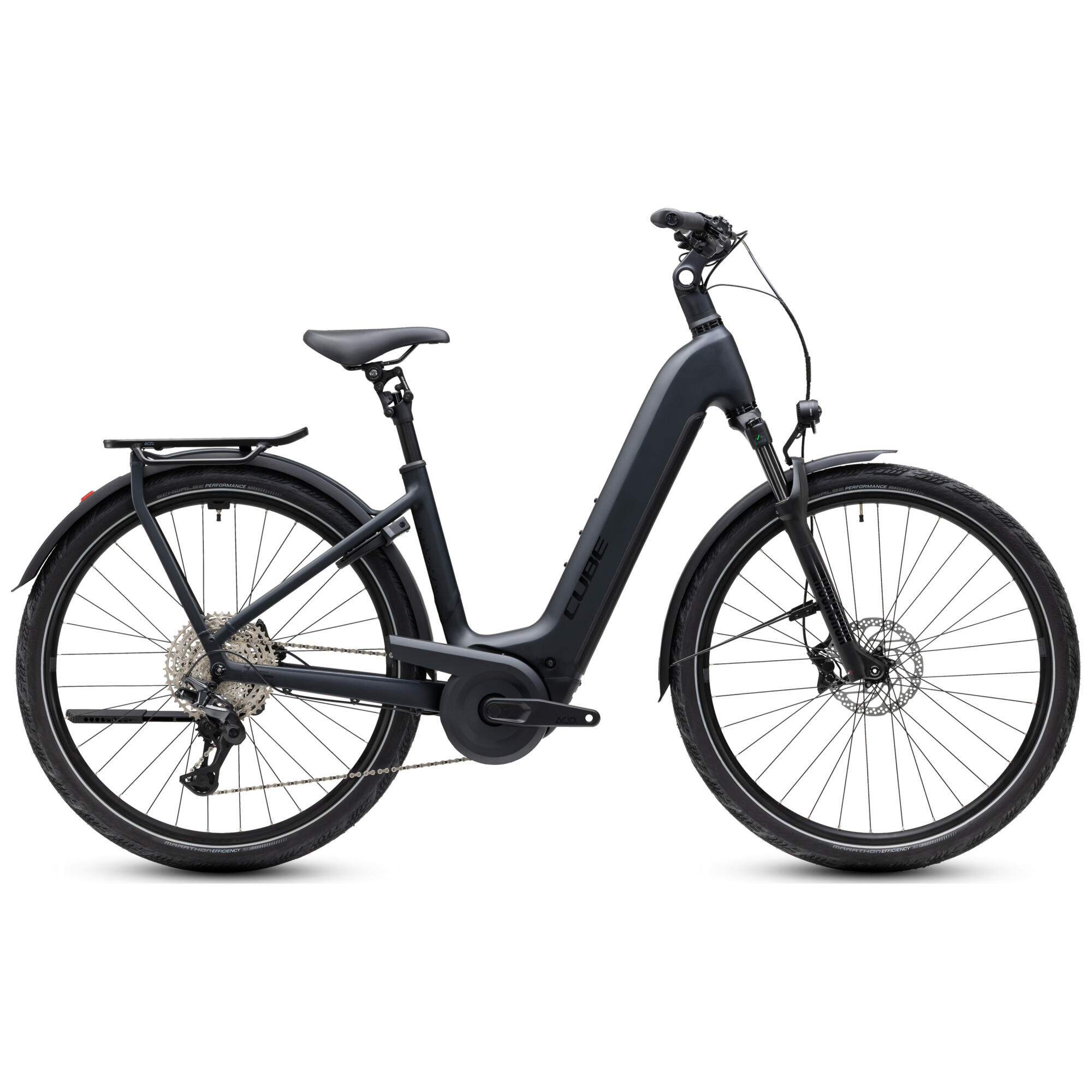Kathmandu Hybrid Pro 800 Tiefeinstieg coal'n'black