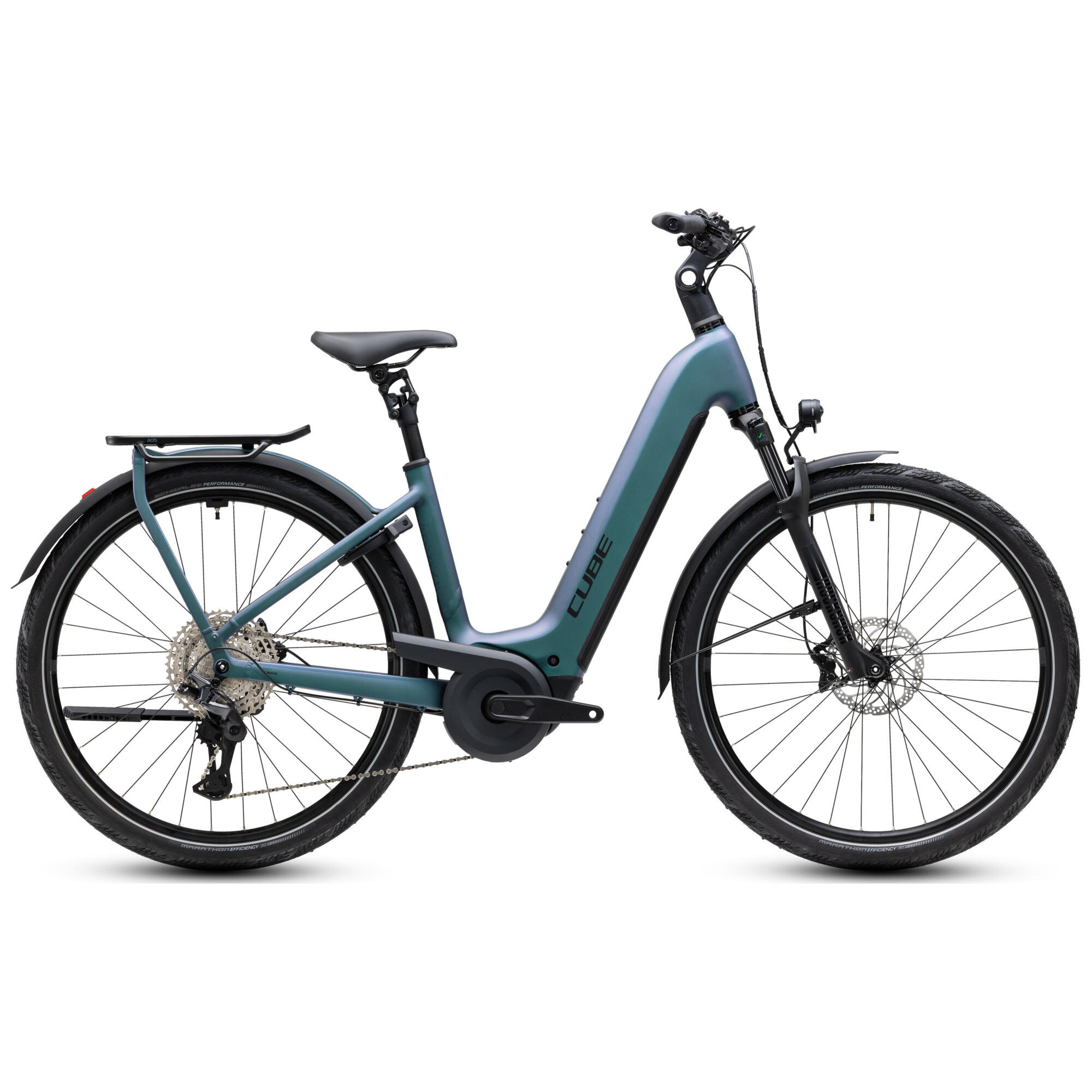 Kathmandu Hybrid Pro 800 Tiefeinstieg smaragdgrey'n'black