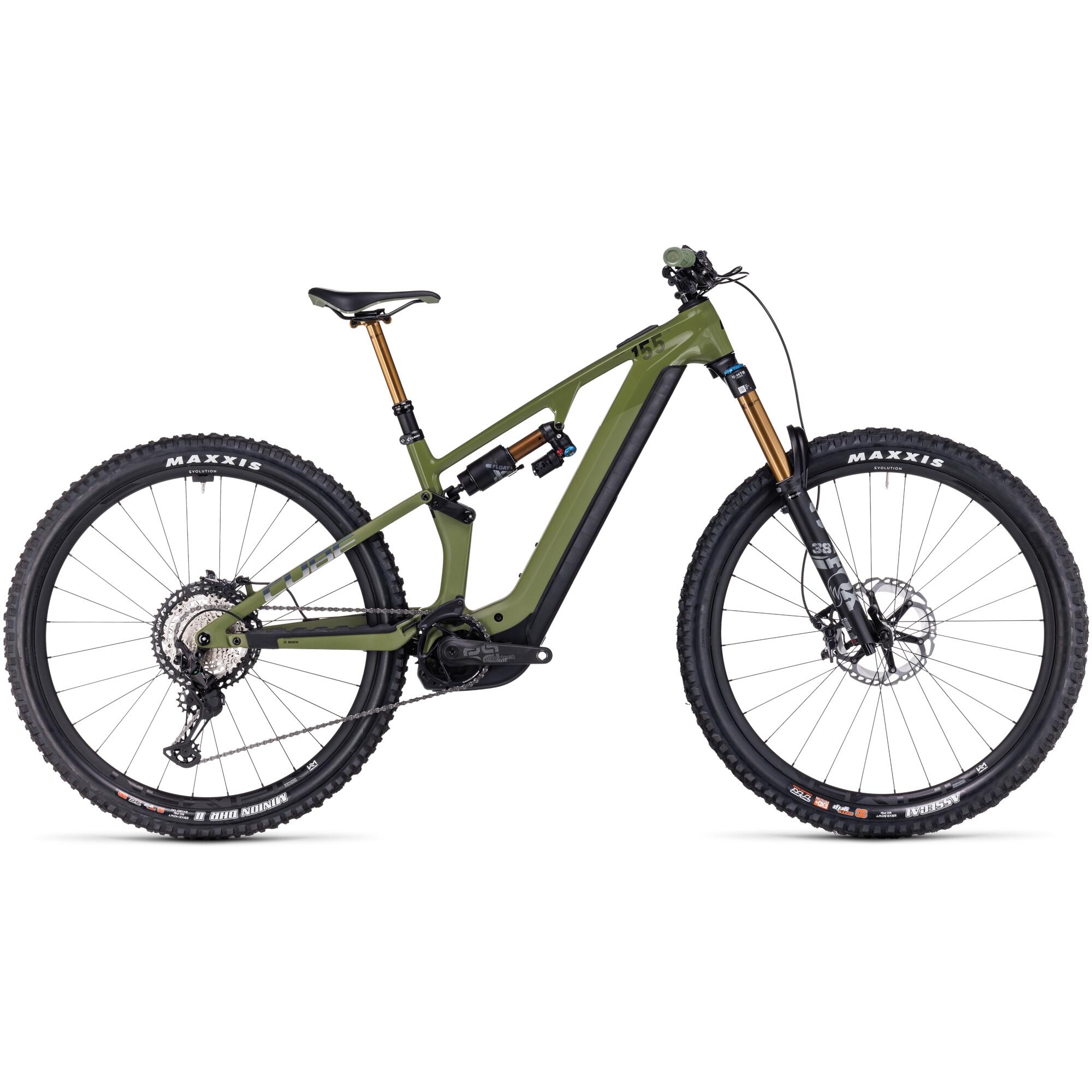 CUBE Stereo Hybrid ONE55 C:68X TM 750 29 olive 2024
