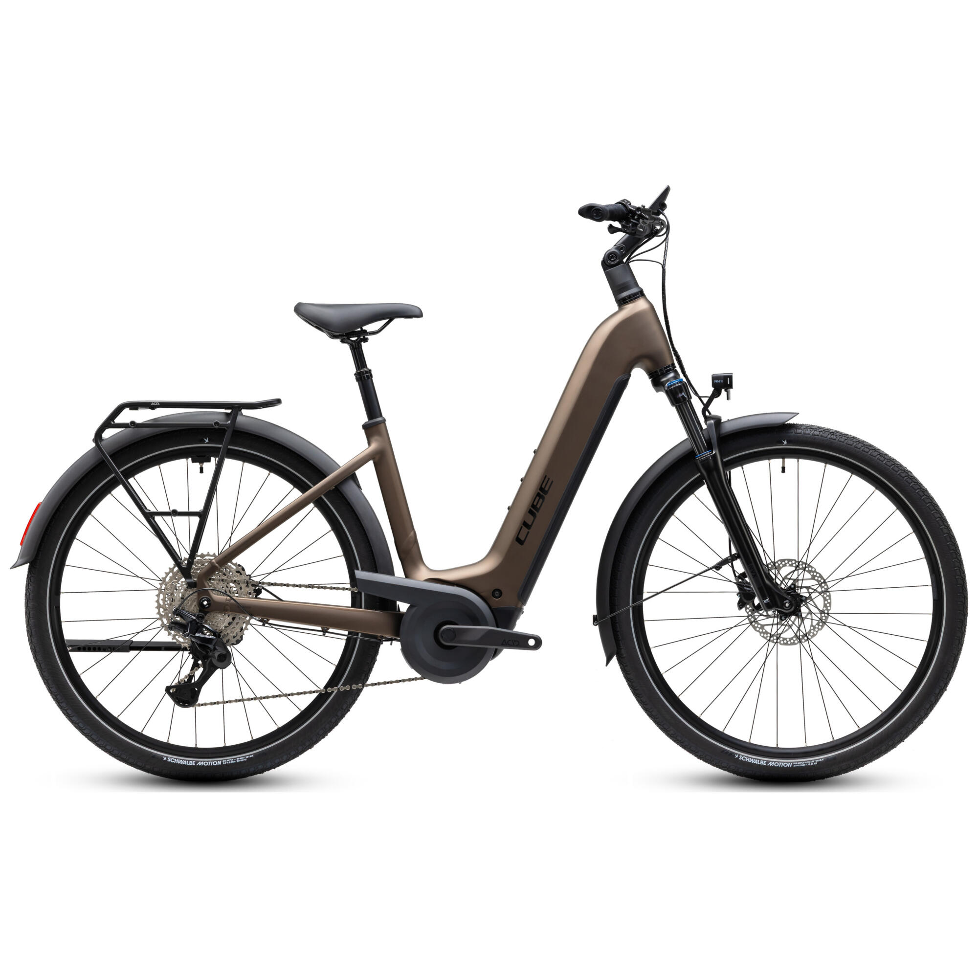 Touring Hybrid Pro 800 Tiefeinstieg metallicumbra'n'black
