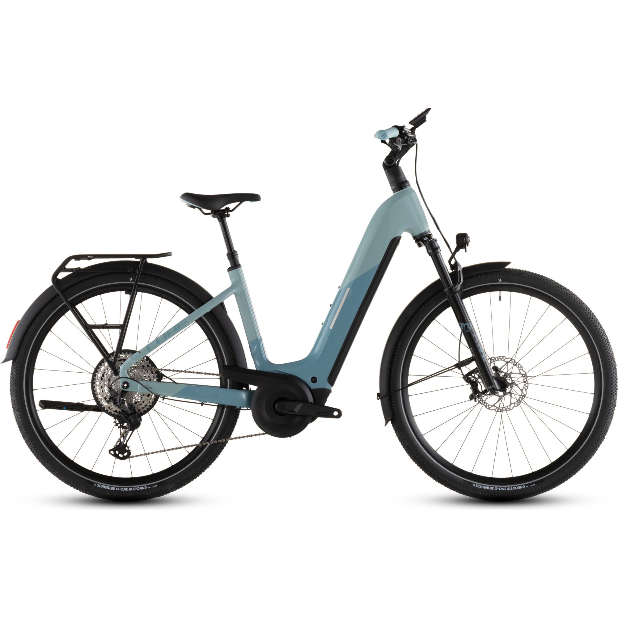 Nuride Hybrid SLX 800 Tiefeinstieg skylight'n'arubablue