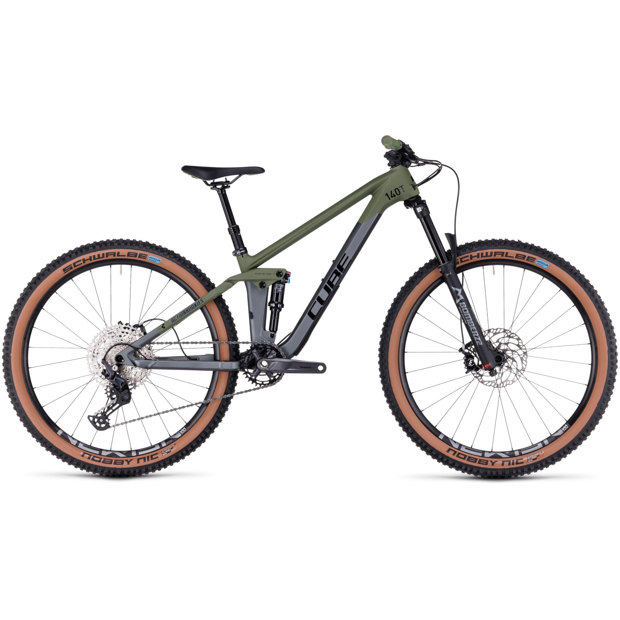 CUBE Stereo 140 HPC Rookie grey'n'olive 2024