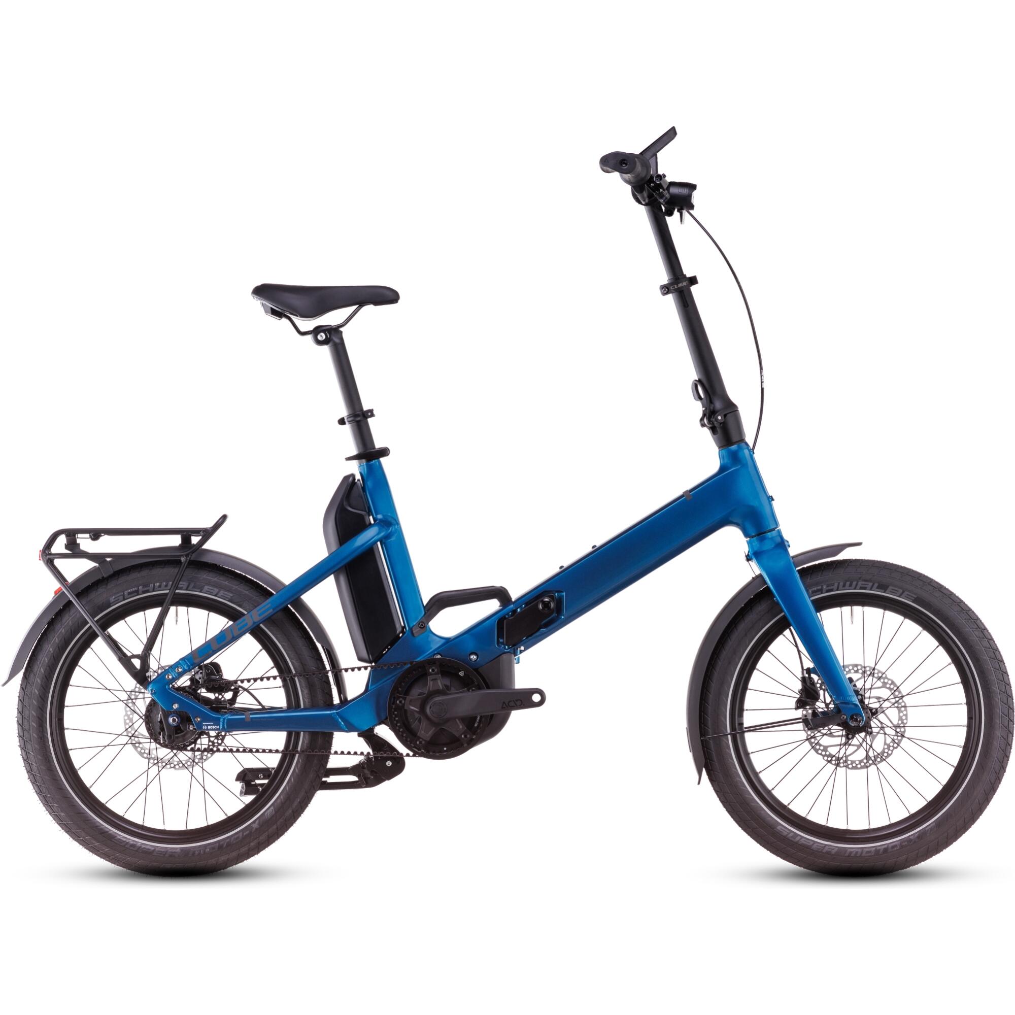 CUBE Fold Hybrid Comfort 500 electricblue'n'reflex 2025