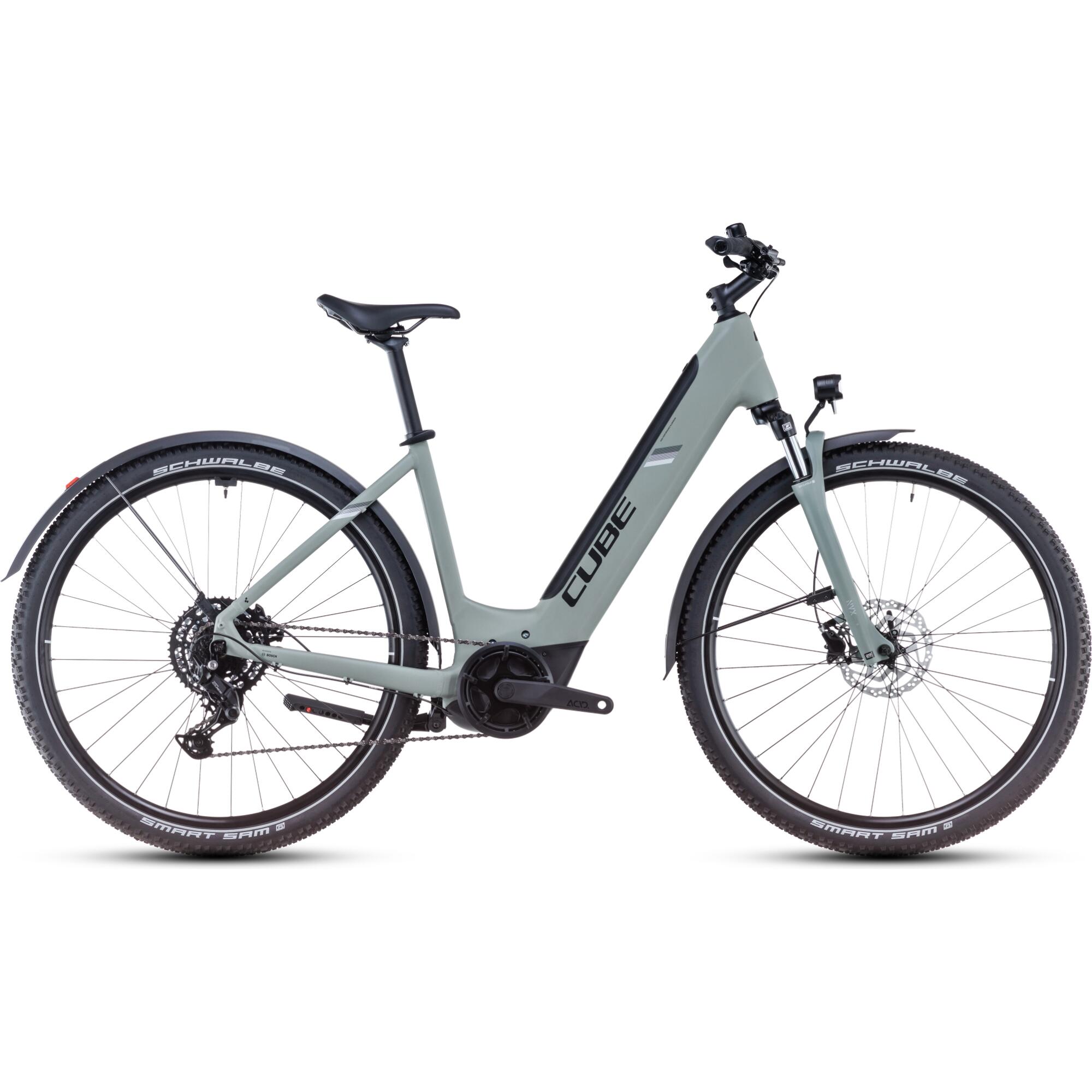 CUBE Nuride Hyb. Perf. 500 Allroad grey'n'black Easy Entry 2025