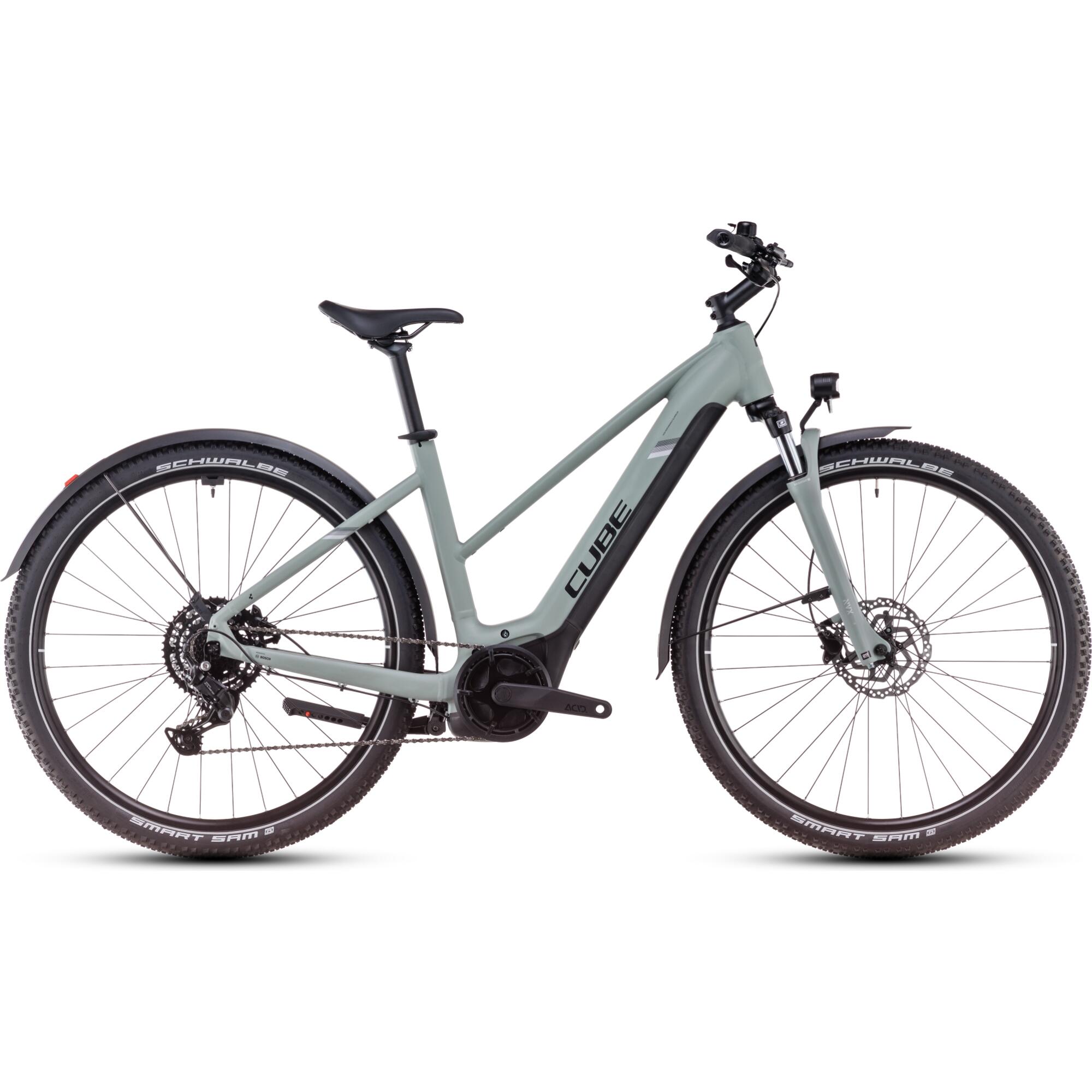 CUBE Nuride Hyb. Perf. 500 Allroad grey'n'black Trapeze 2025