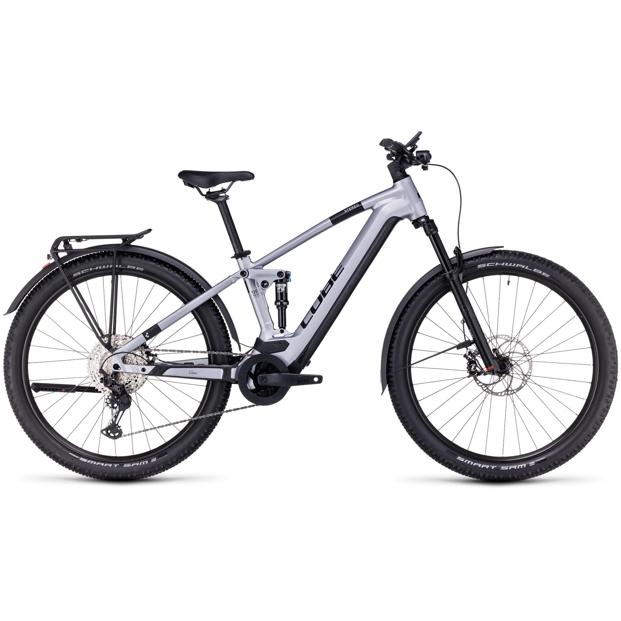 CUBE Stereo Hybrid 120 Race Allroad 750 polarsilver 2023