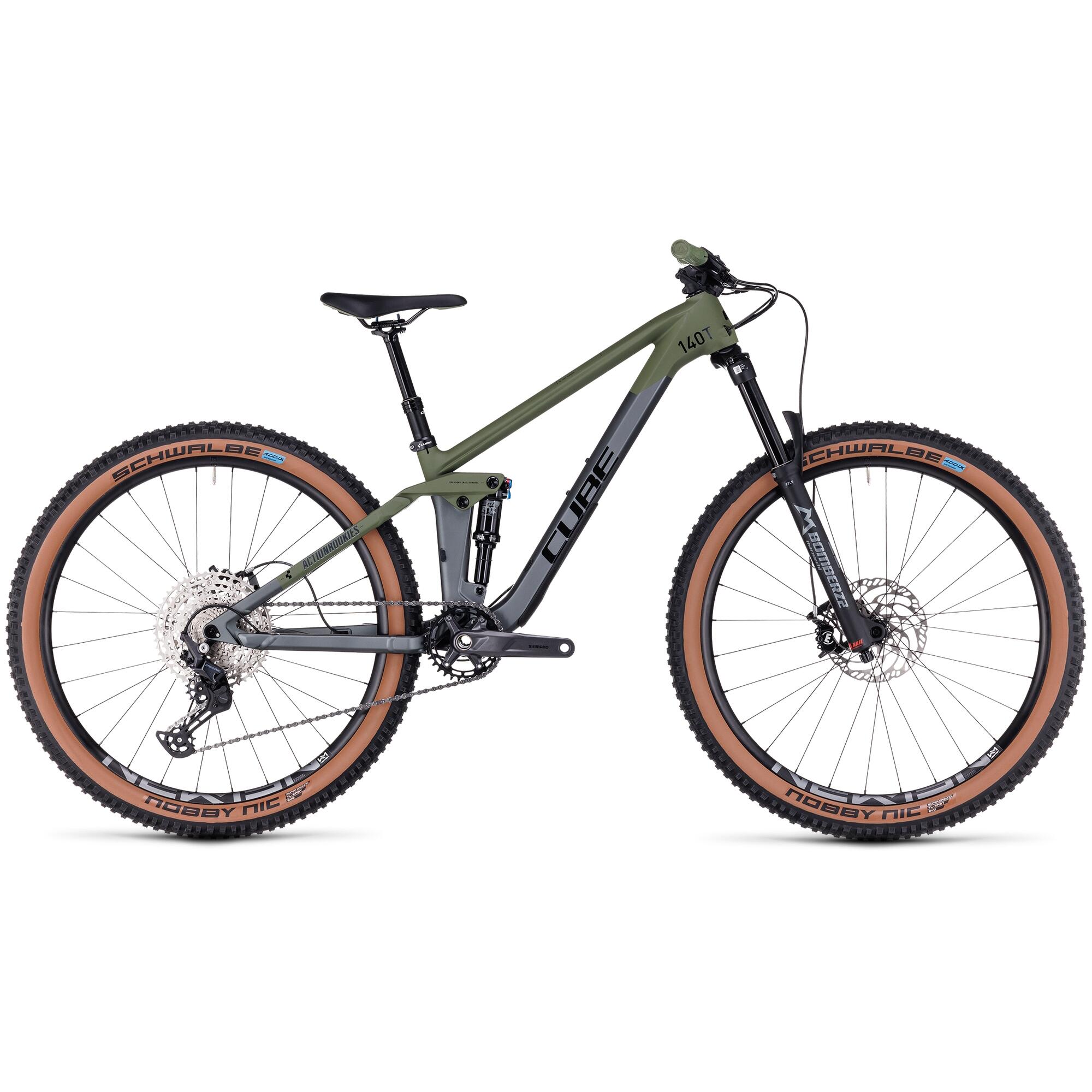 CUBE Stereo 140 HPC Rookie grey'n'olive 2023