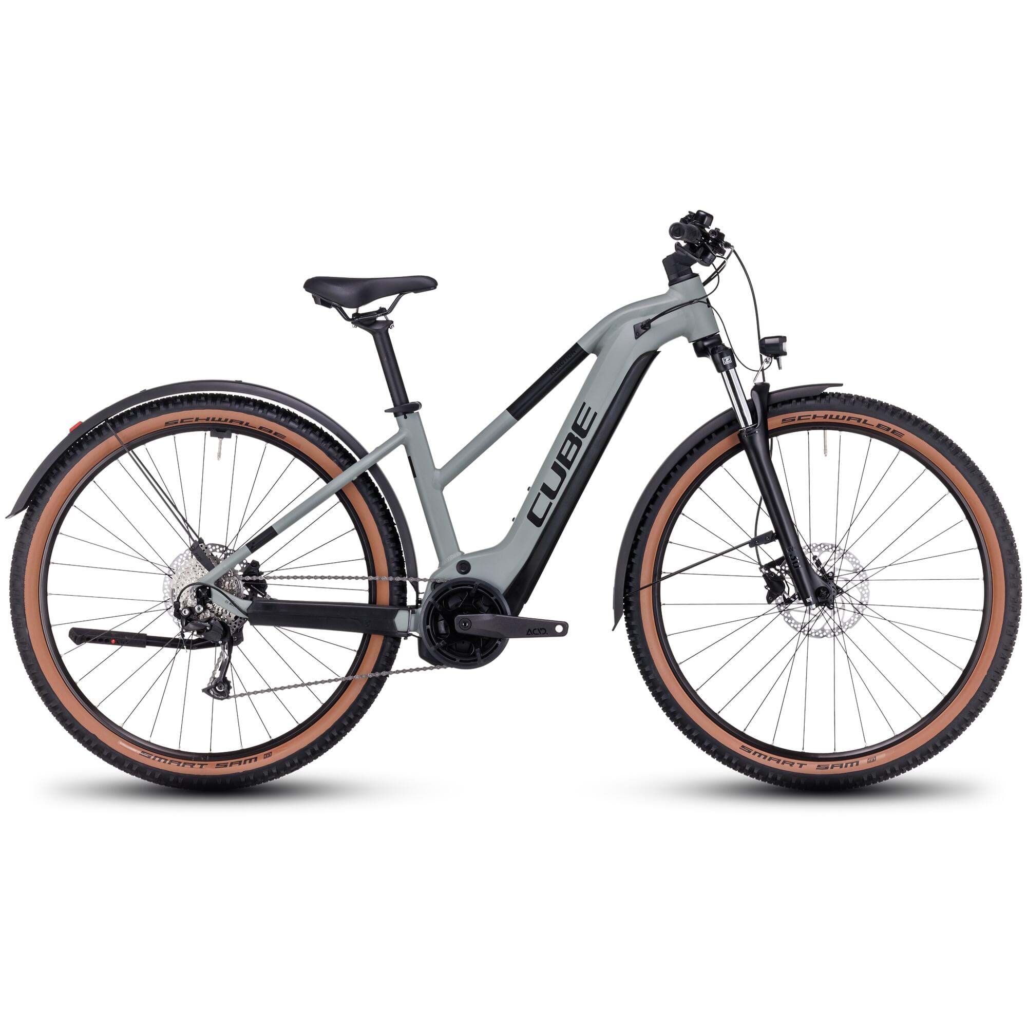 CUBE Reaction Hybrid Perf. 500 Allroad grey'n'black Trapeze 2023