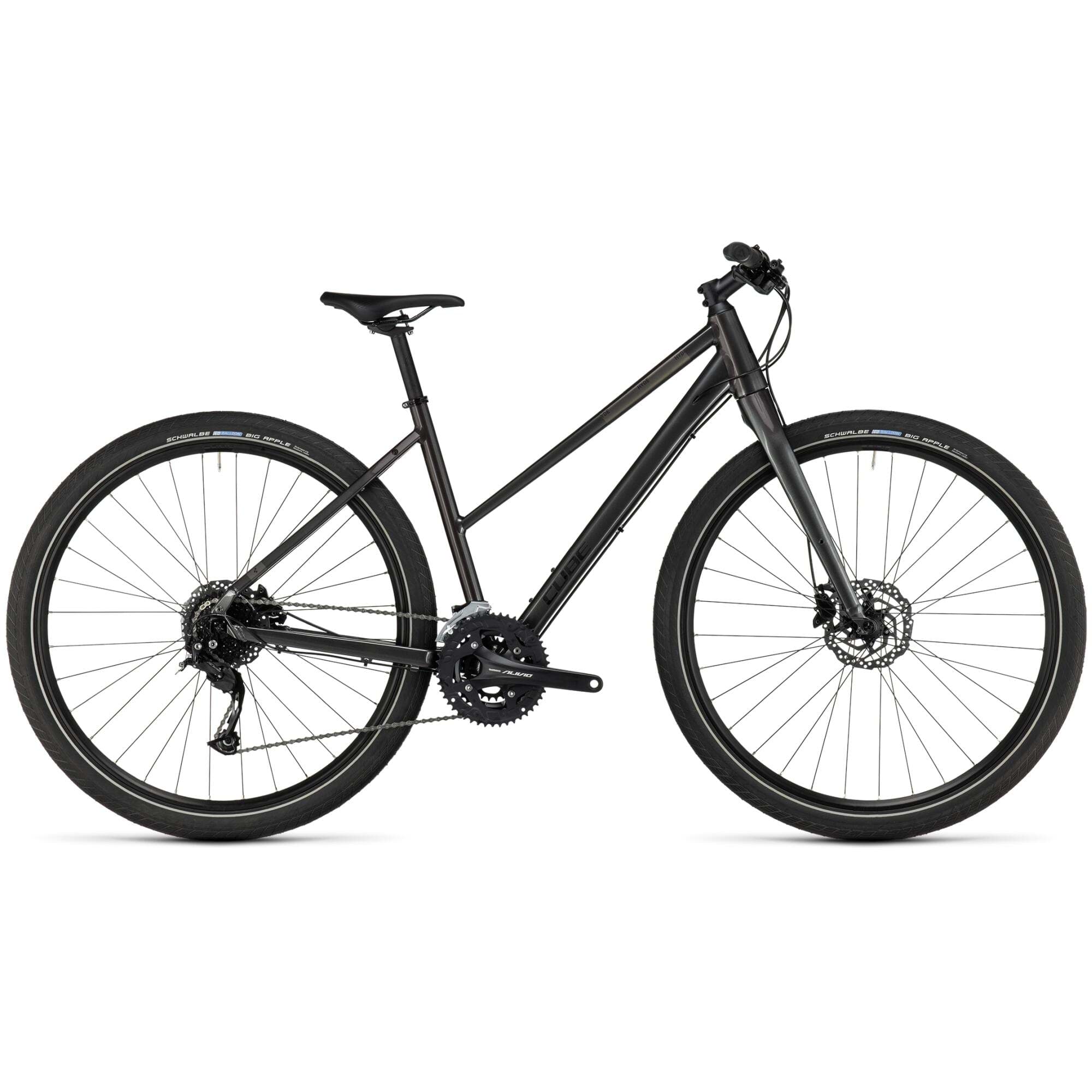 CUBE Hyde graphite'n'black Trapeze 2023