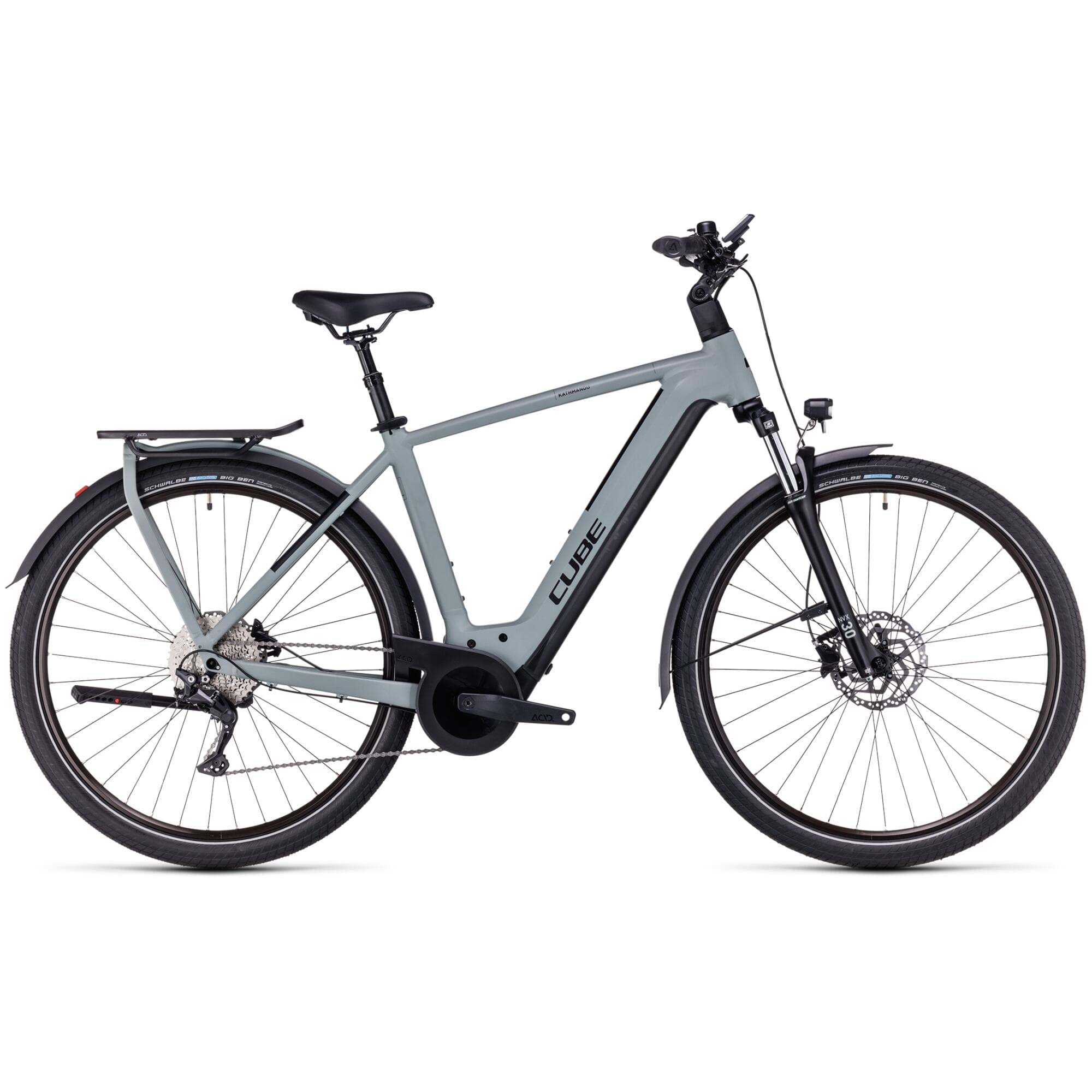 CUBE Kathmandu Hybrid ONE 750 swampgrey'n'black 2023