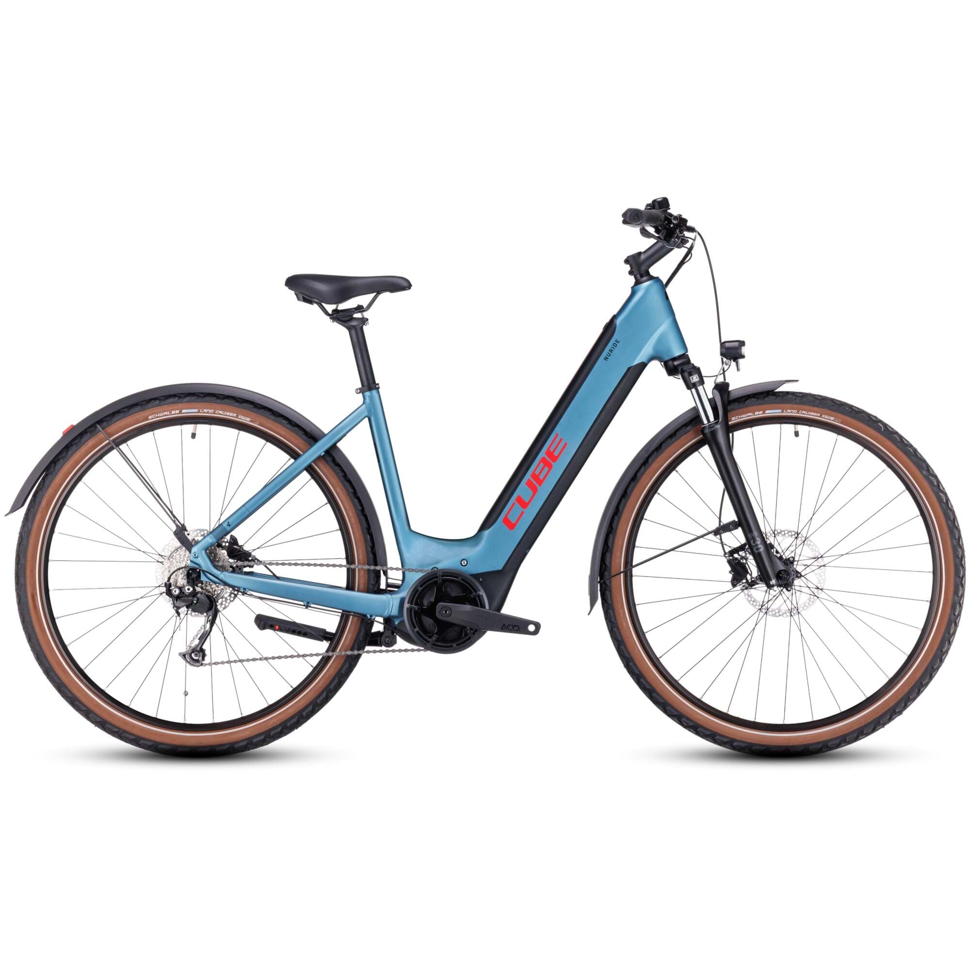 CUBE Nuride Hybrid Performance 625 Allroad metalblue Easy Entry 2023
