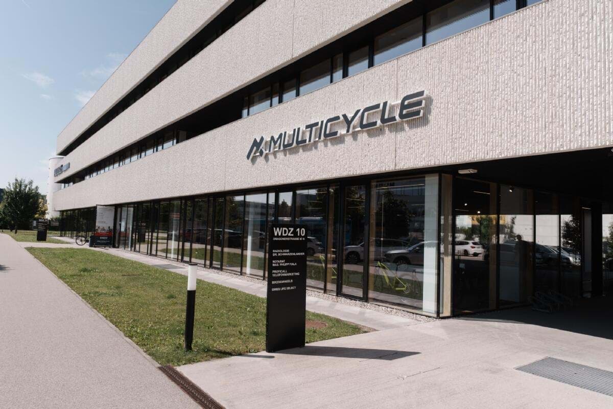 Verkaufsraum der Bike365 Filiale Wels, Ansicht 1